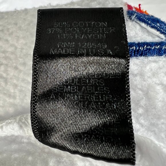 Aviator Nation White Crop Sweatshirt with Red Heart - Picture 14 of 15